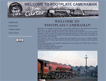 Tablet Screenshot of footplatecameraman.com